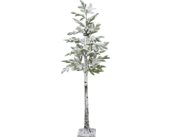 Kerstboom warm wit met verlichting 120 LED 150cm