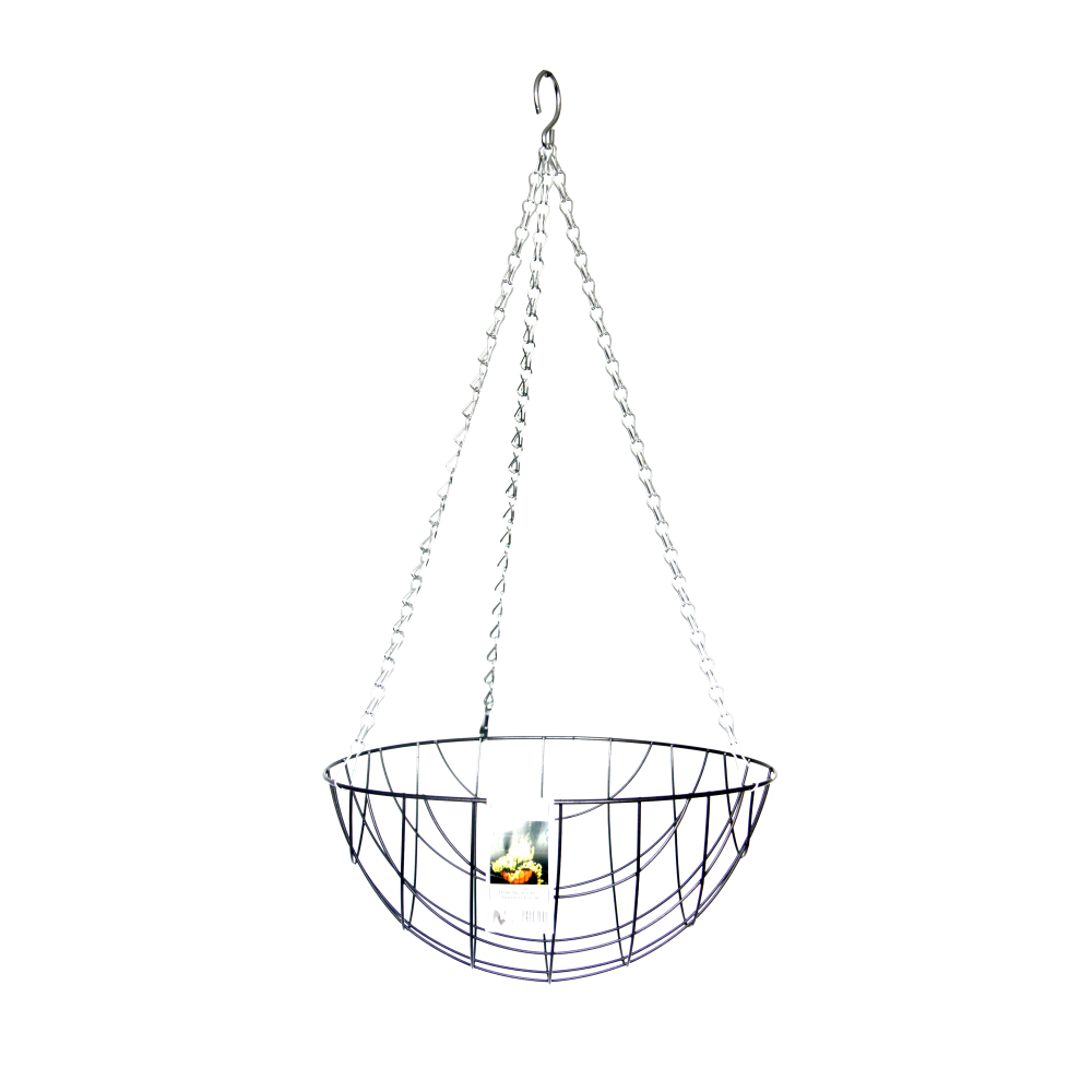 Afbeelding Esschert Stalen Hanging Basket 30cm door Haxo.nl