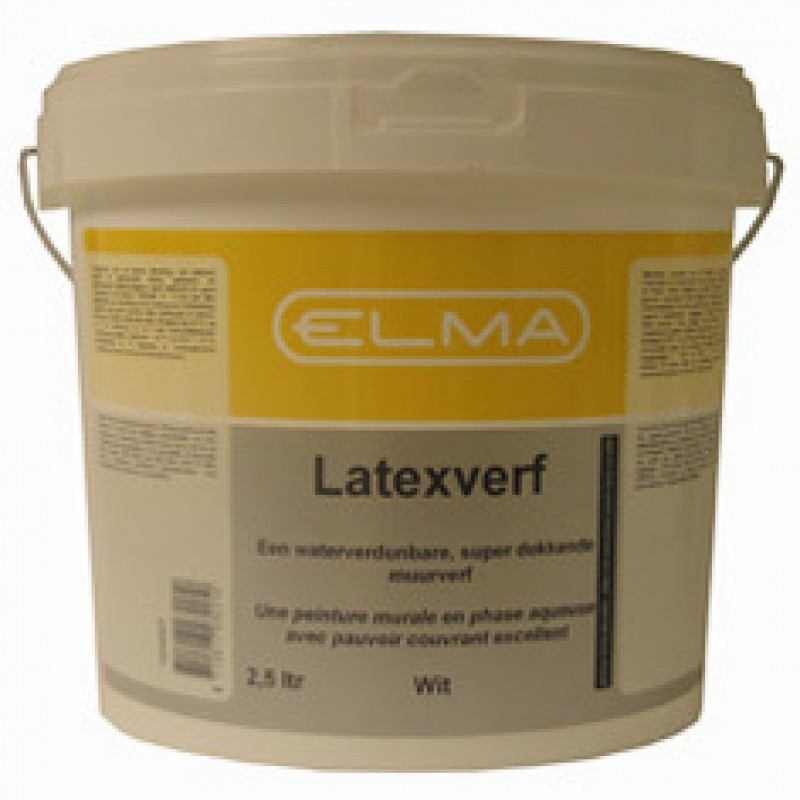 Elma Muurverf Wit 2.5 Liter