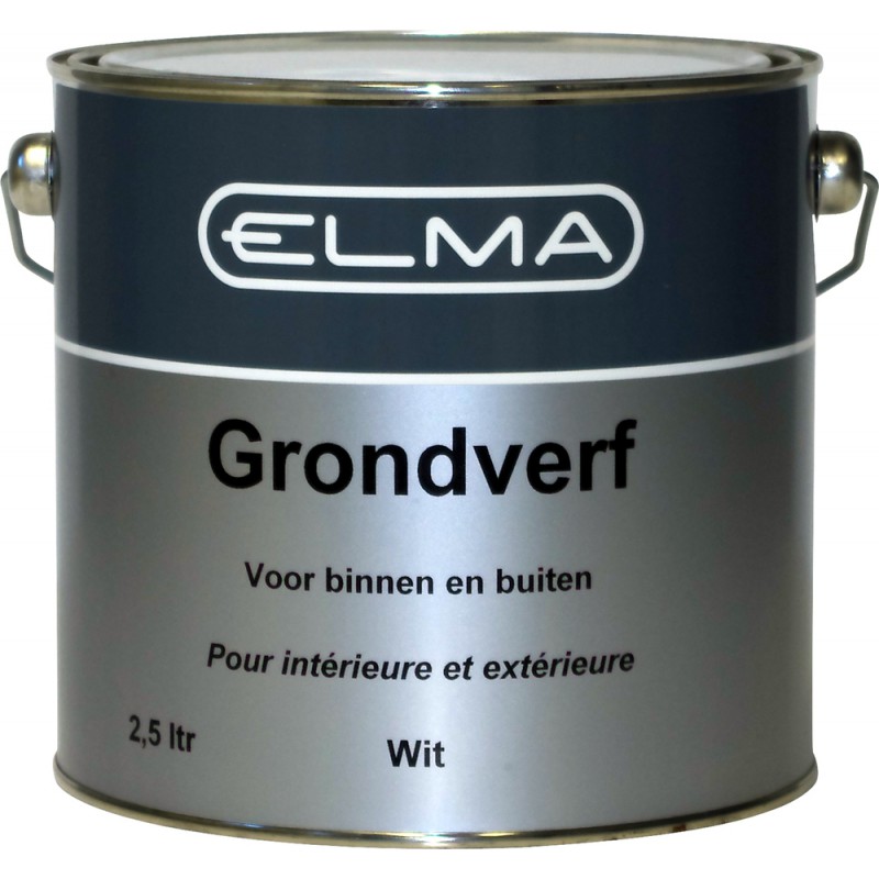 Elma Grondverf Wit 2.5 Liter