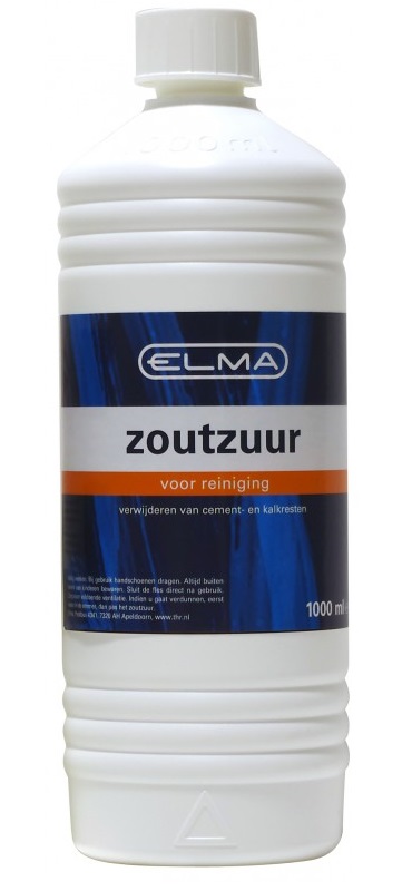 Afbeelding Elma Zoutzuur Oplossing 10% 1-Liter door Haxo.nl