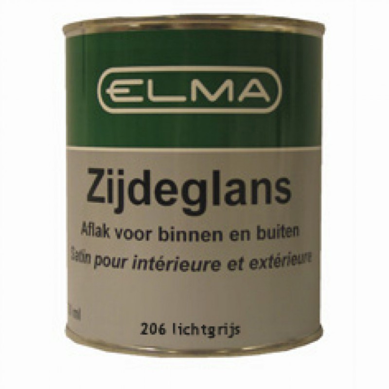 Elma Zijdeglans 206 Lichtgrijs 750ML