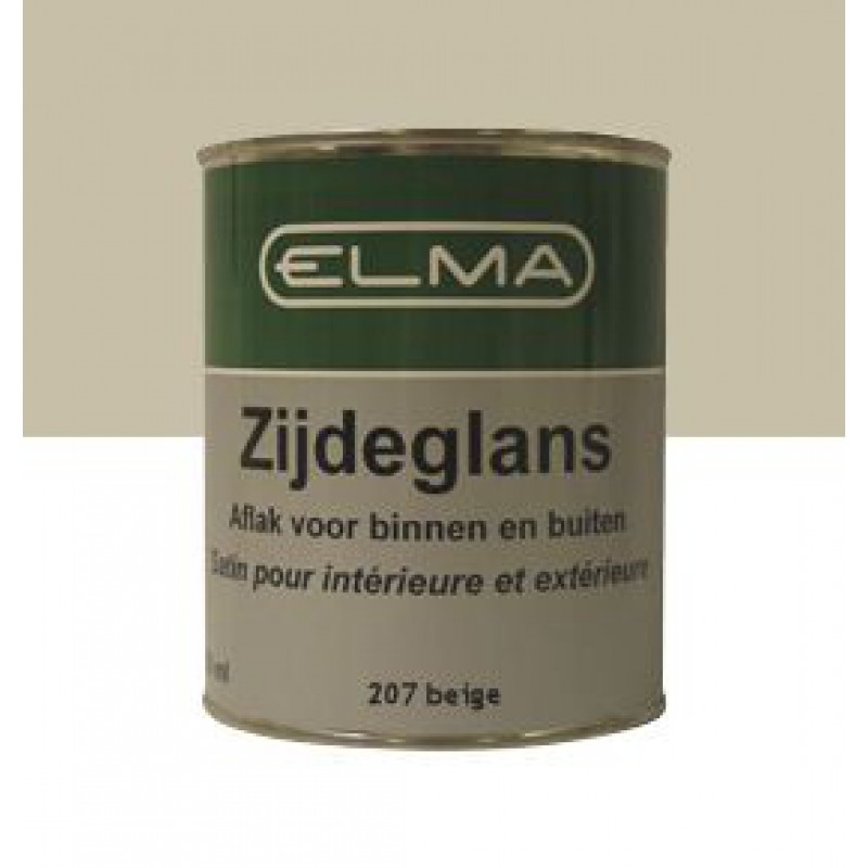 Elma Zijdeglans 207 Beige 750ML