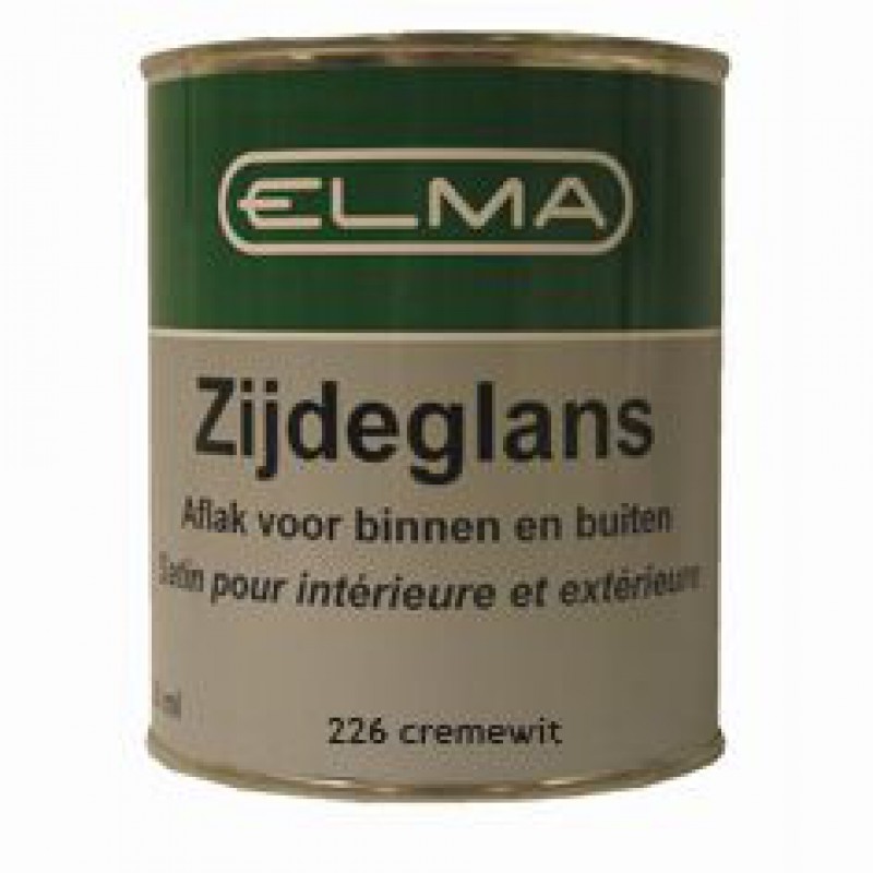 Elma Zijdeglans 226 Crème wit 750ML