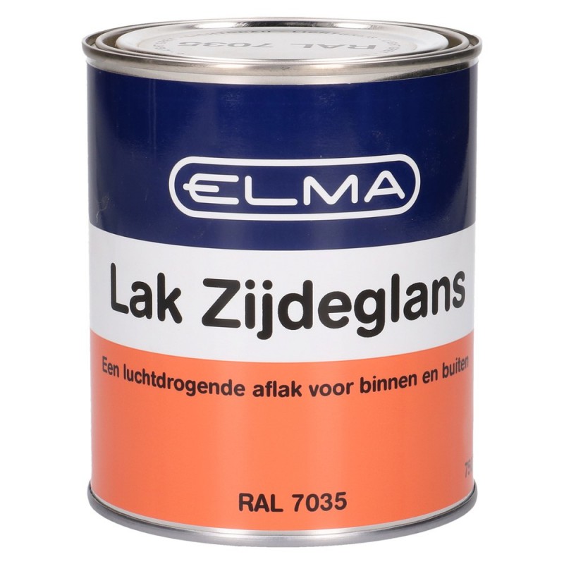 Elma Zijdeglanslak Lichtgrijs 750ML