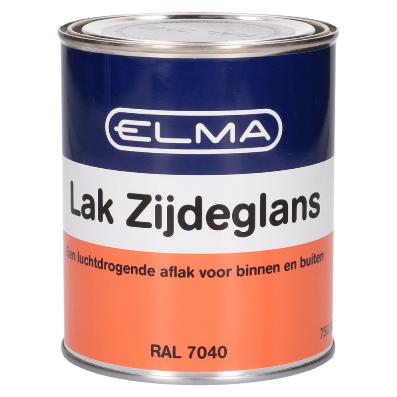 Elma Zijdeglanslak Venstergrijs 750ML