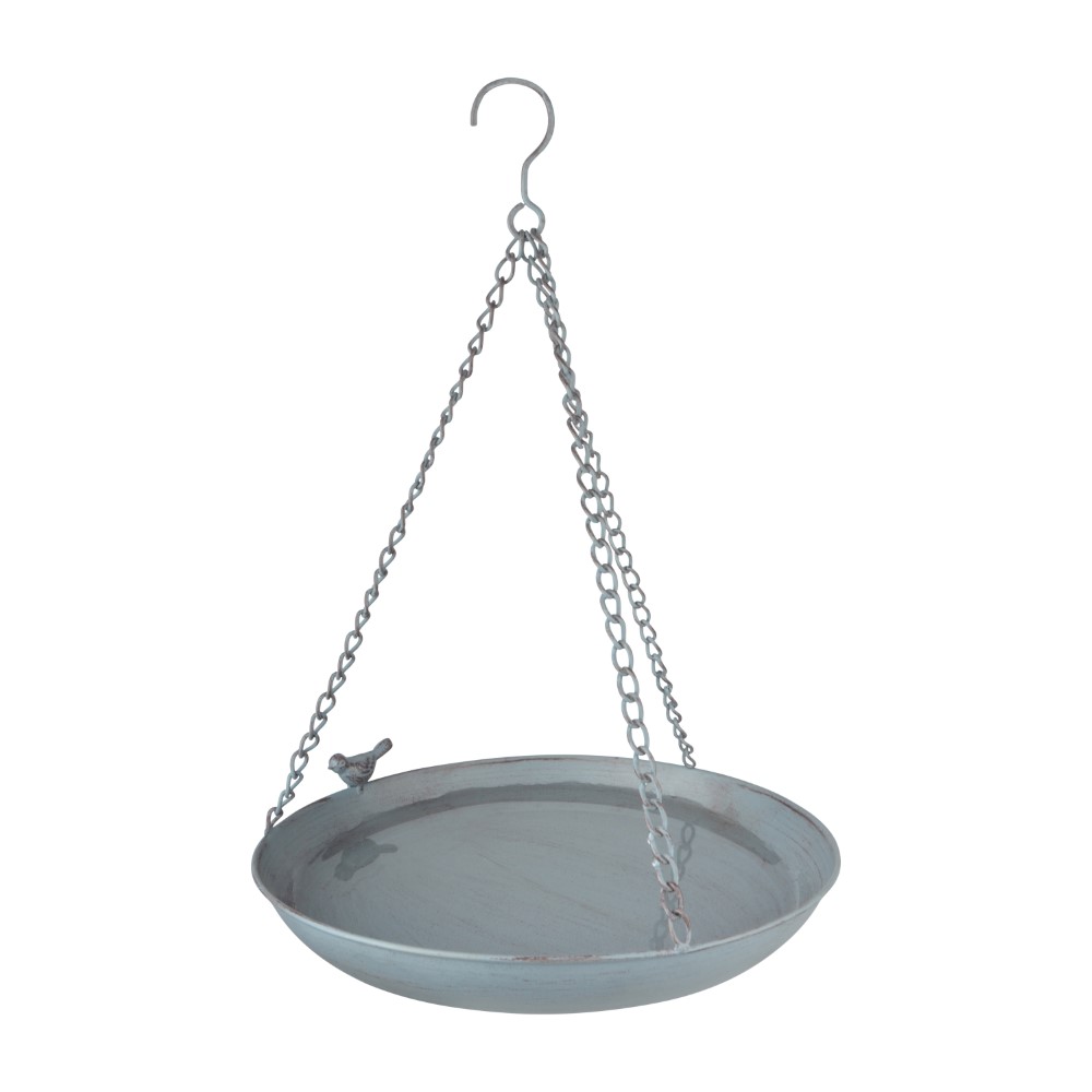 Esschert Grey Metal Hangend Vogelbad