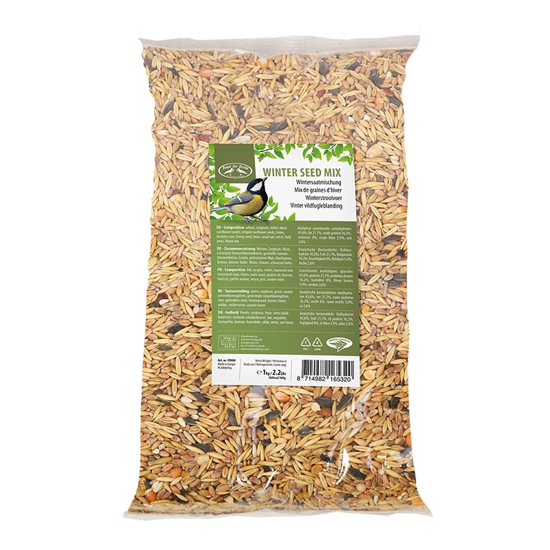 Esschert Vogelvoer | Winter Strooivoer 1 Kg Zak