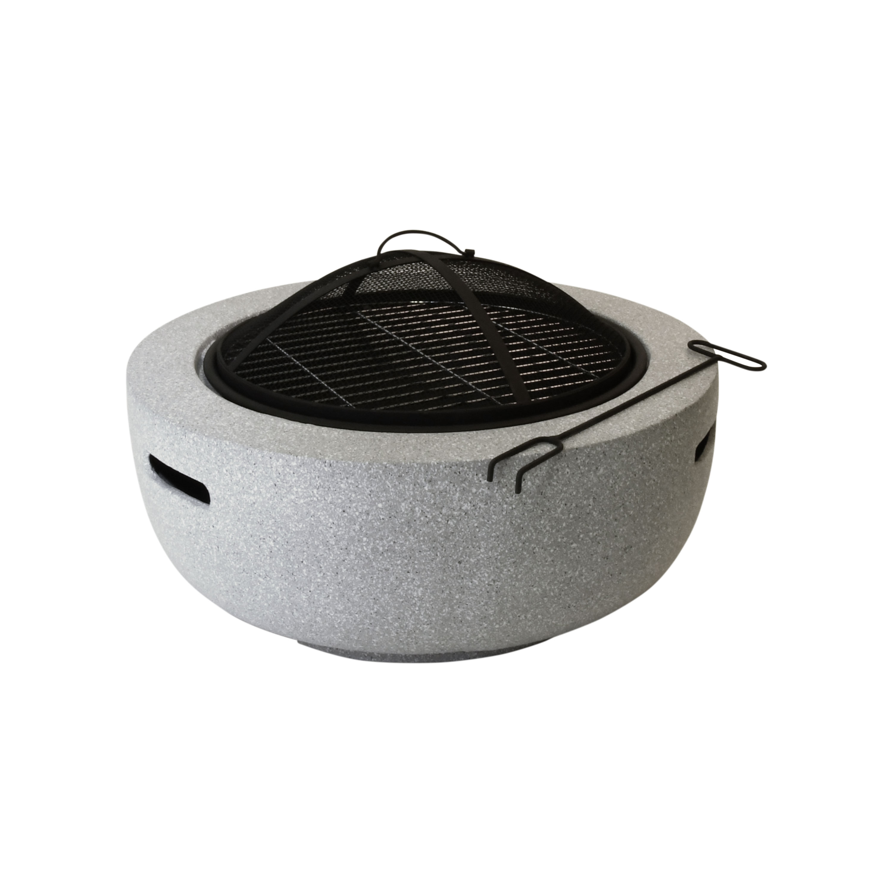 Afbeelding Esschert Vuurschaal BBQ Magnesium Oxide S door Haxo.nl