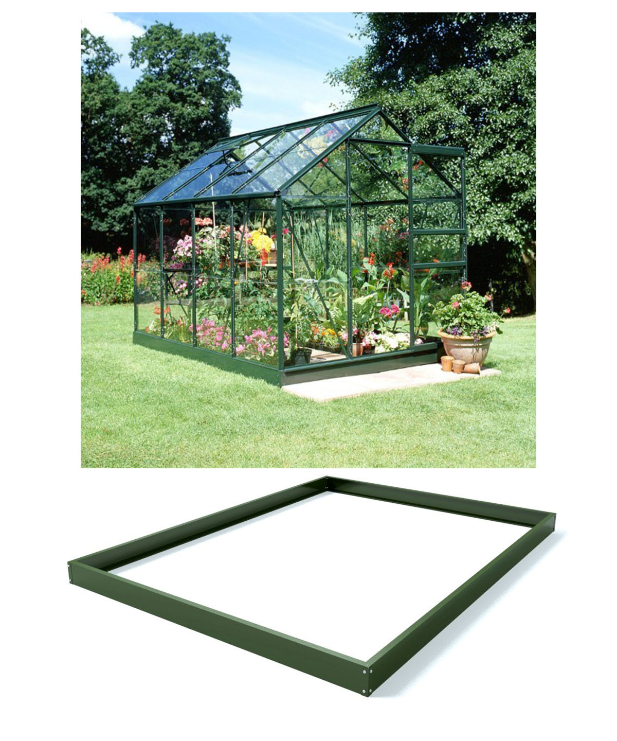 Royal Well Tuinkas en Fundering Popular 86 Groen Tuindersglas 3mm