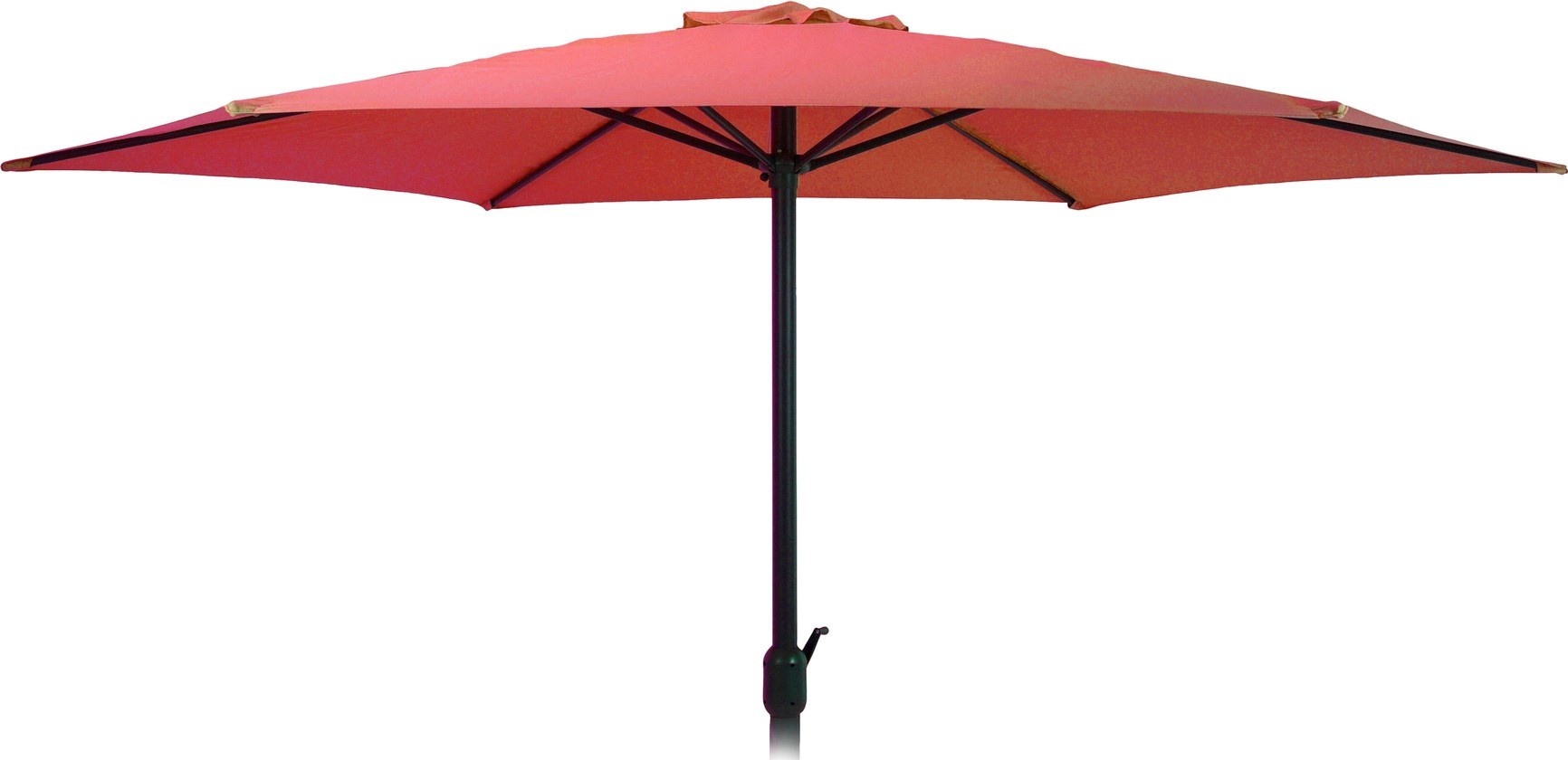 Luxe Parasol Rood afmeting 3 meter