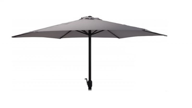 Luxe Parasol Grijs afmeting 3 meter