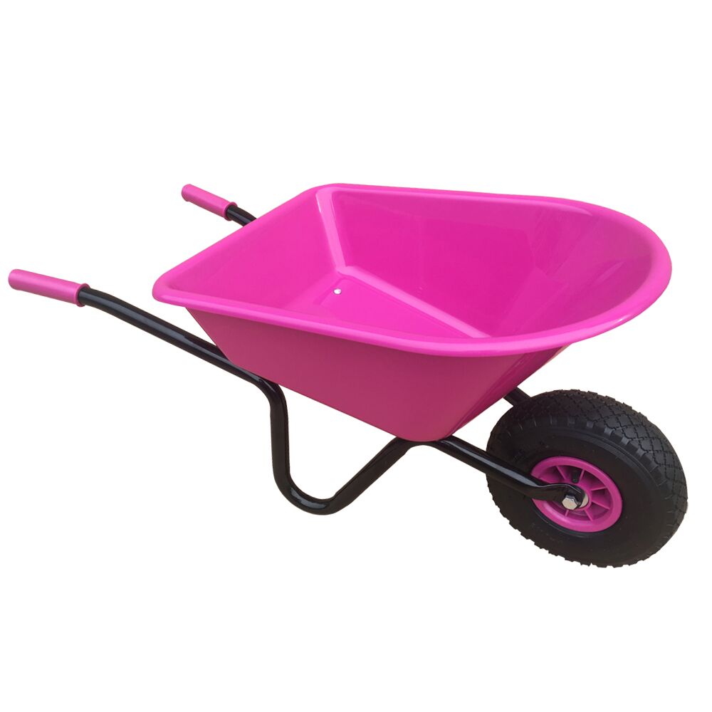 Kinderkruiwagen roze