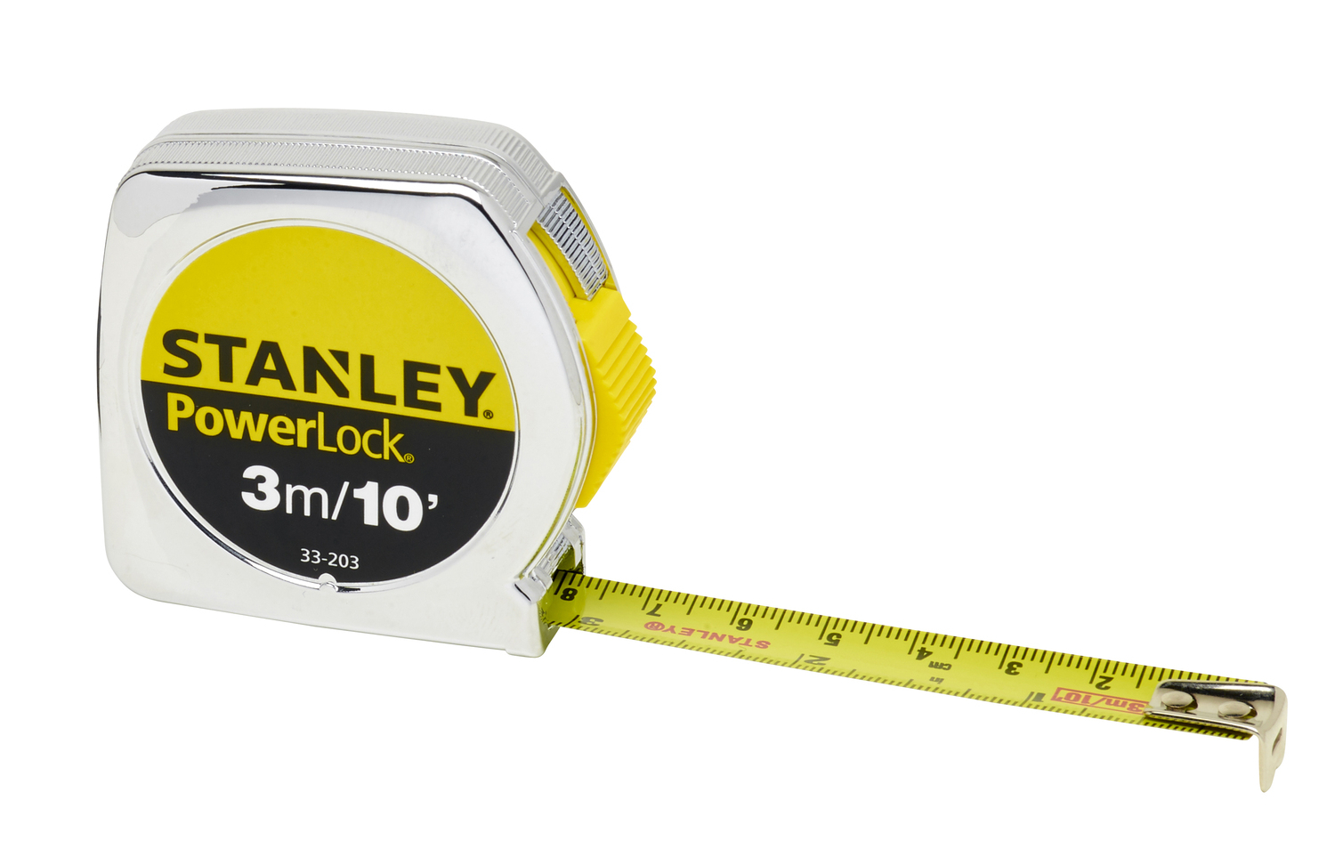 Stanley Rolbandmaat Powerlock ABS 3 M/ 3' 3⅜FT