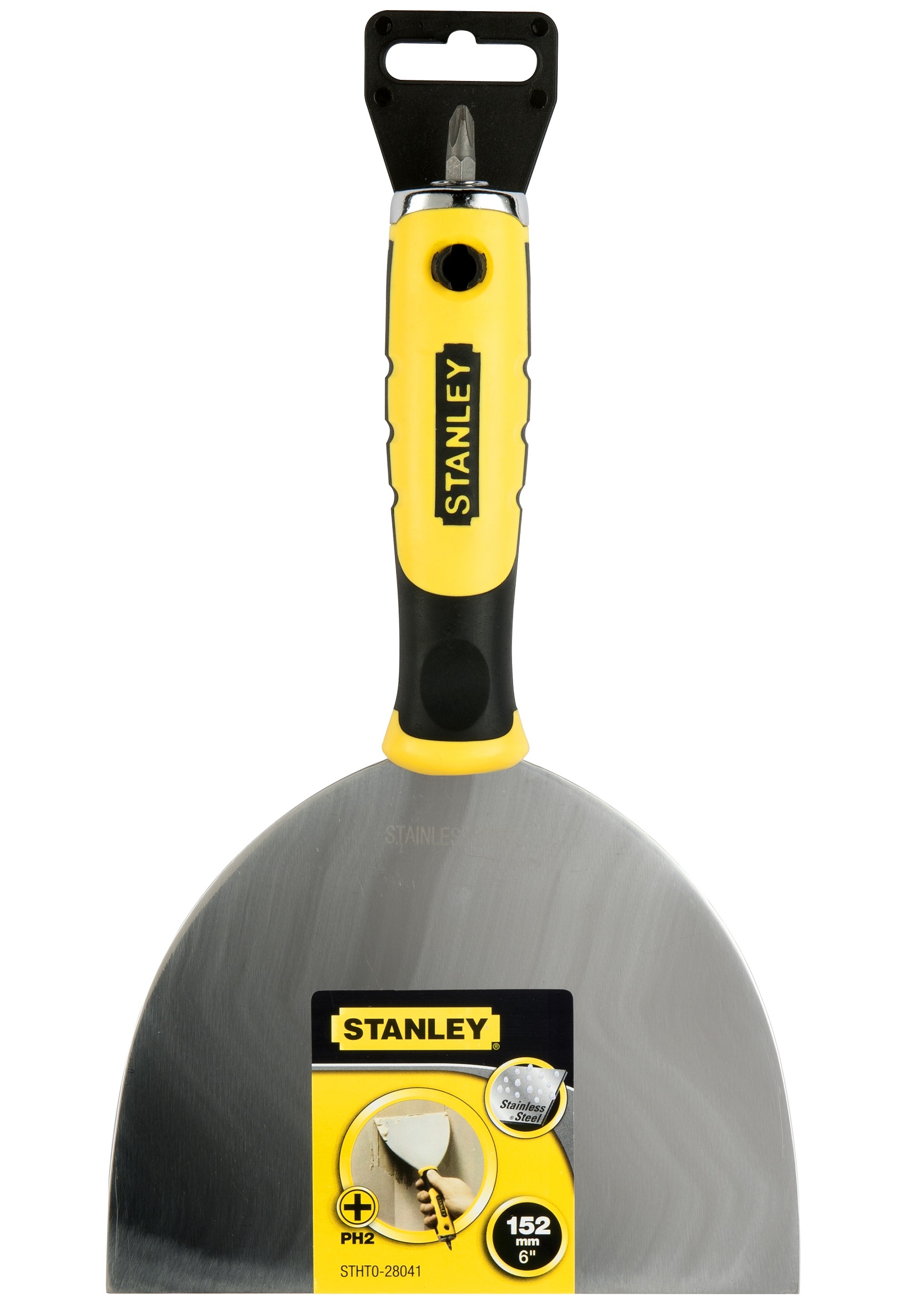 Stanley Plamuurmes 150mm Met Bit PH2