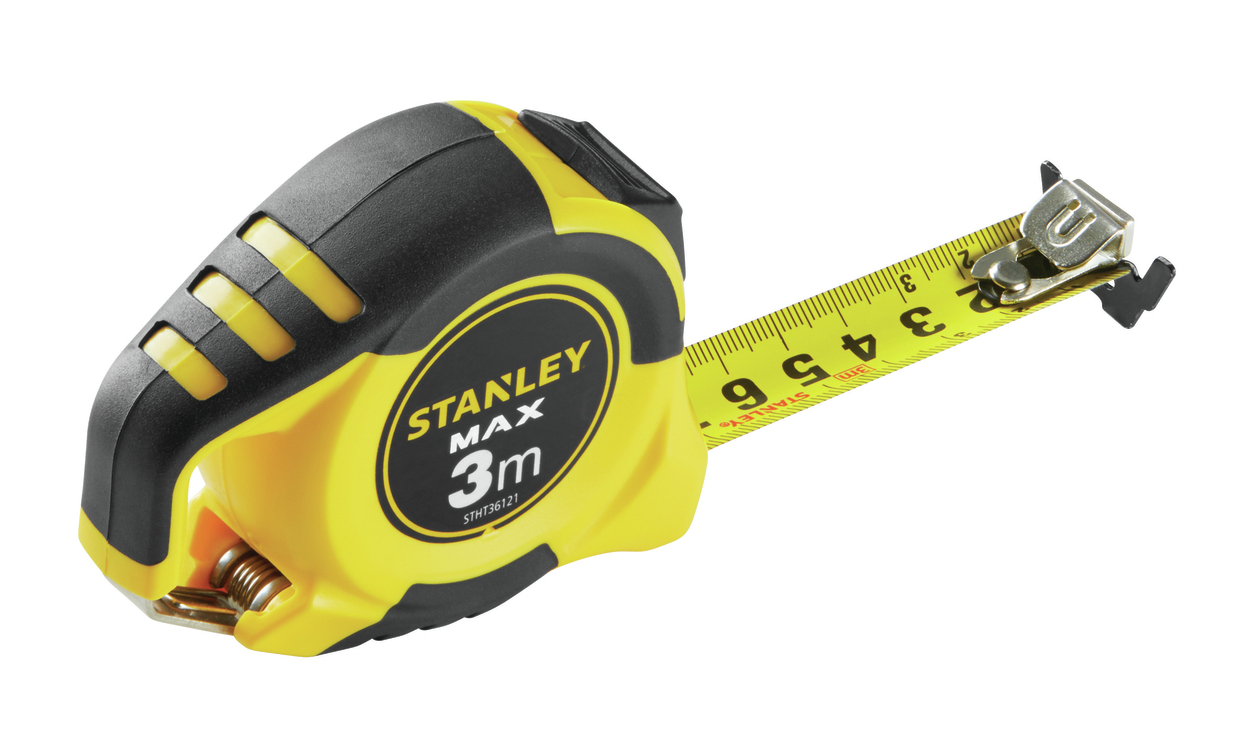 Stanley Rolbandmaat Max Magnetisch - 3 Meter