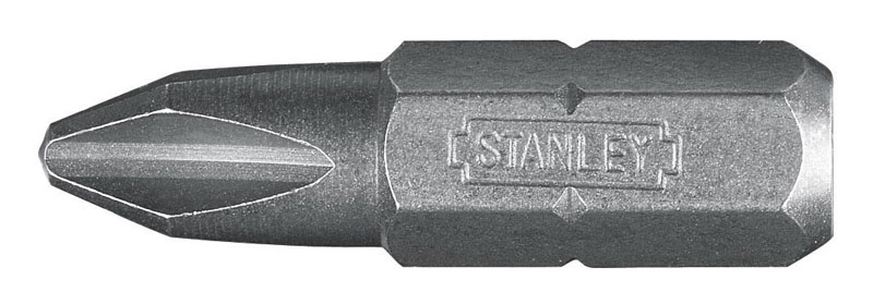 Stanley 1/4" Bits Phillips Nr2