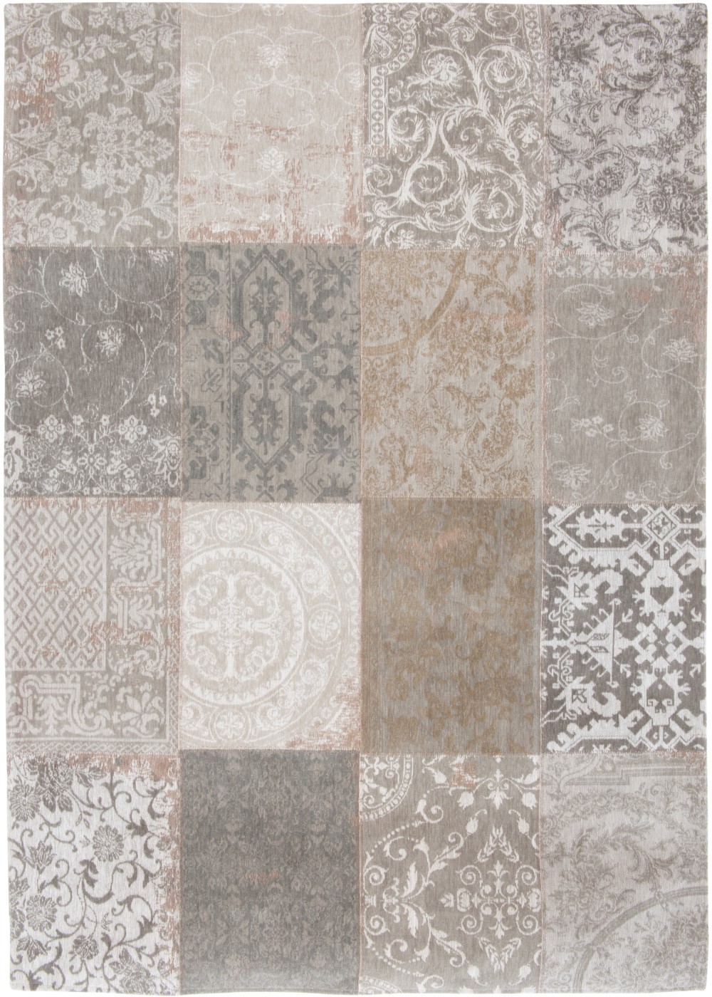 Eurogros Vloerkleed Vintage Ghent Beige 80 x 150 cm