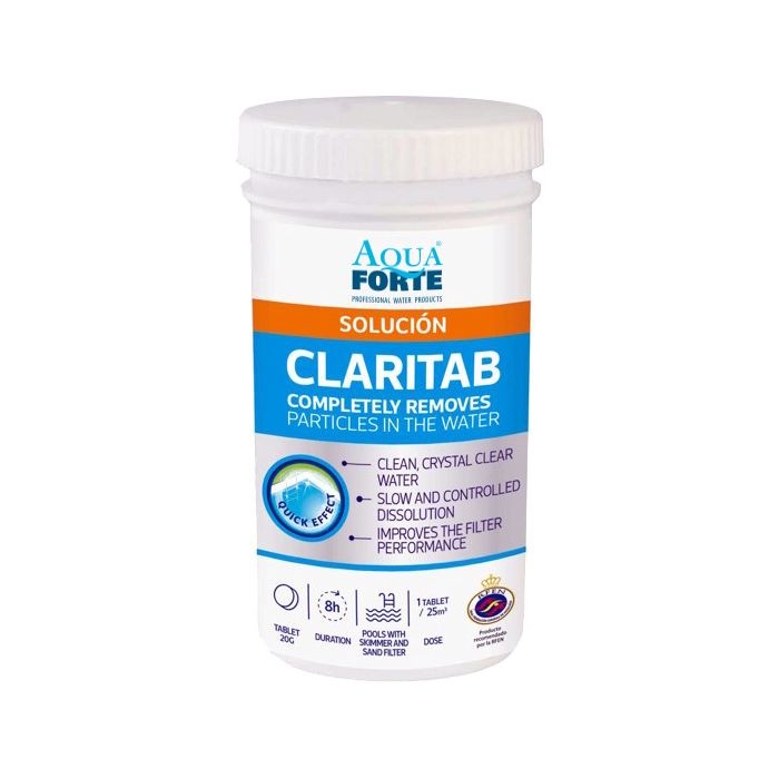 Afbeelding Aquaforte Claritab 250 g door Haxo.nl