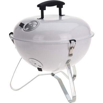 BBQ Barbecue Bolvormig 37cm Wit