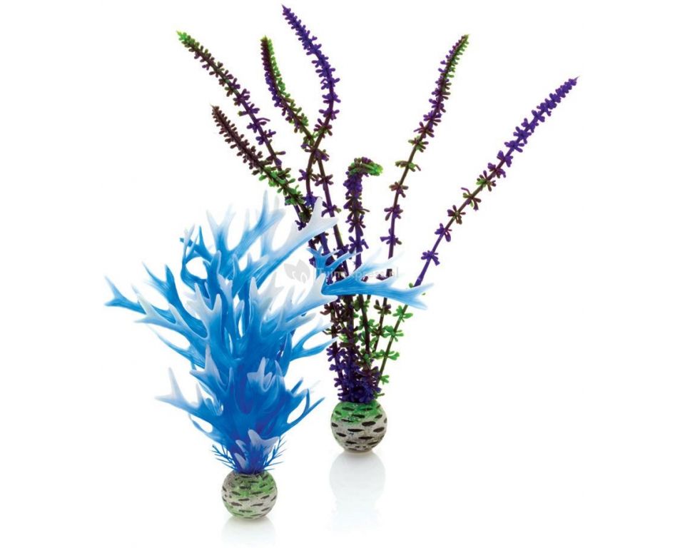 BiOrb planten medium blauw & paars aquarium decoratie