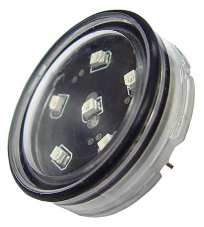 Afbeelding Garden Lights Fitting LED Unit 6 x Blauw 1W GU5.3 door Haxo.nl