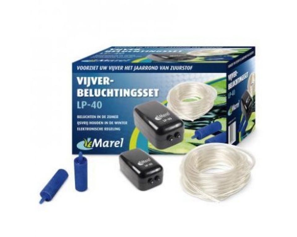 Afbeelding Marel vijverbeluchtingsset LP-40 door Haxo.nl