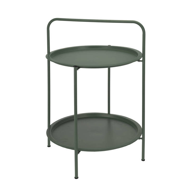 Afbeelding Tafel Rond 50cm Mat Groen door Haxo.nl