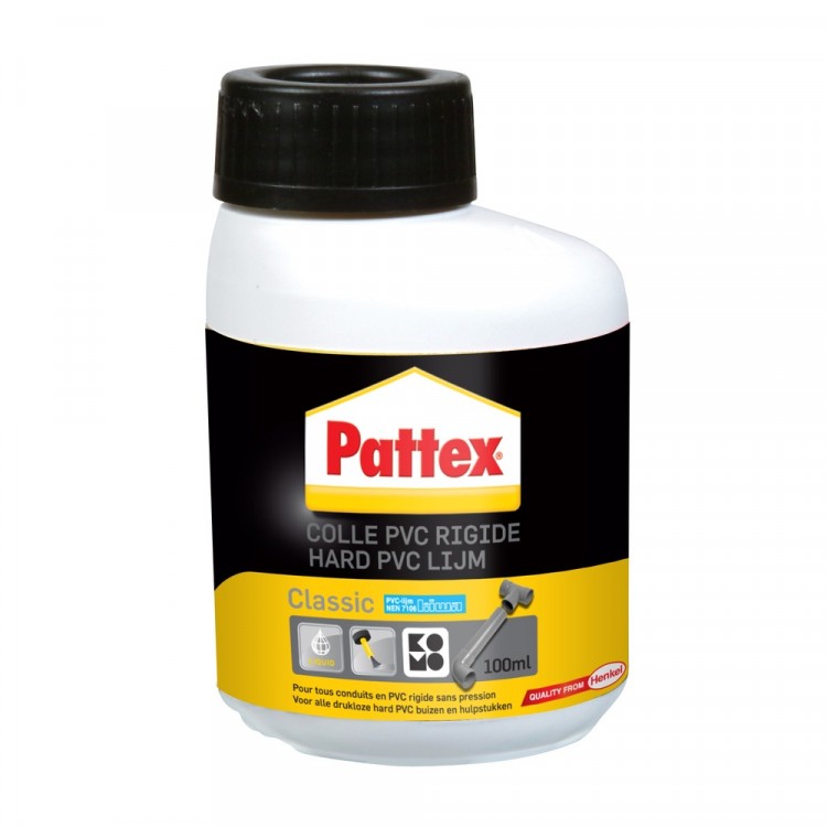 Afbeelding Pattex PVC-Lijm Classic Hard 100 ml door Haxo.nl