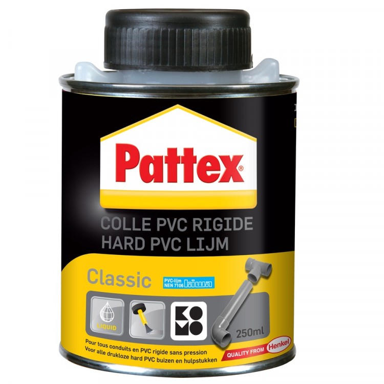 Afbeelding Pattex PVC-Lijm Classic Hard 250 ml door Haxo.nl