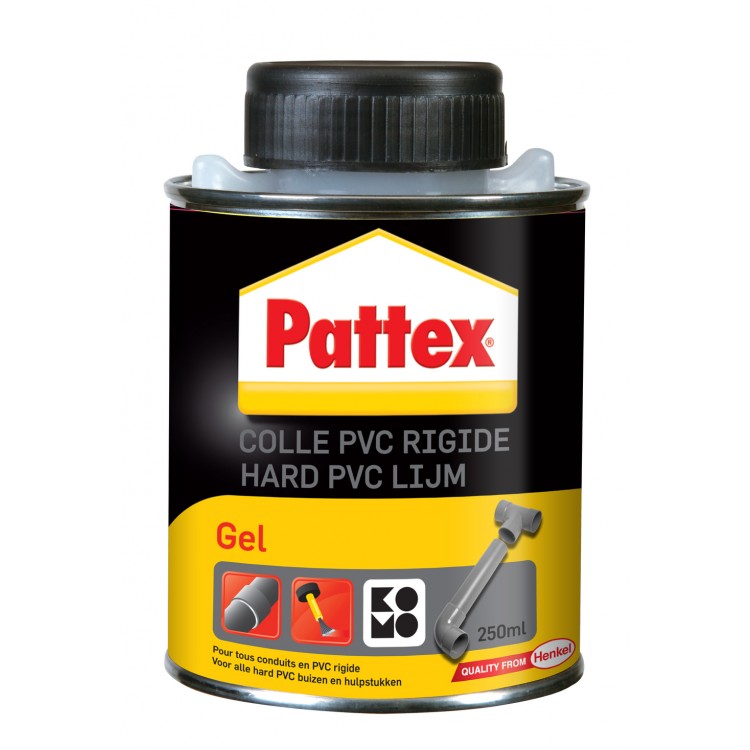 Afbeelding Pattex PVC-Lijm Classic Hard Gel 250 ml door Haxo.nl