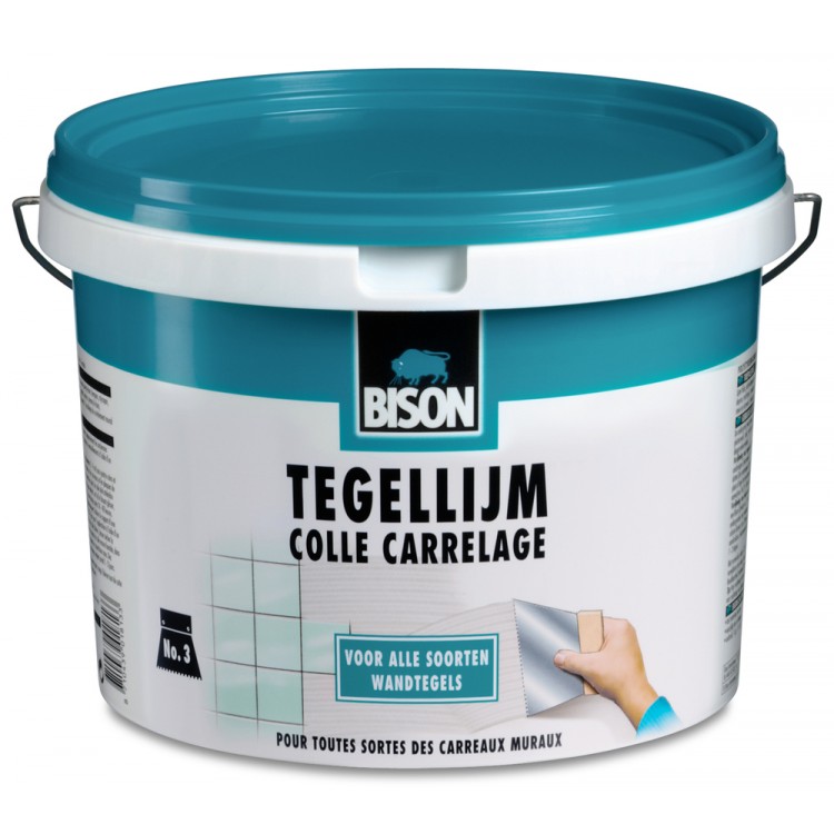 Afbeelding Bison Tegellijm 4 kg door Haxo.nl