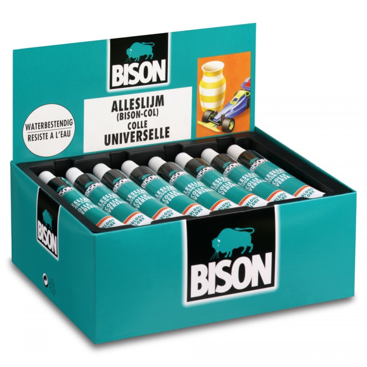 Bison Alleslijm 25 ml - 24 Stuks