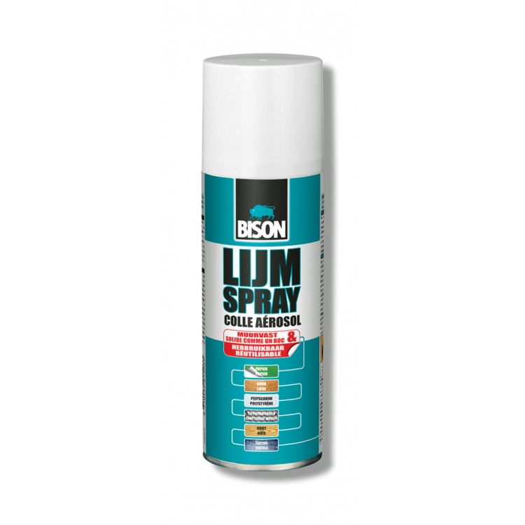 Afbeelding Bison Lijmspray 200 ml door Haxo.nl