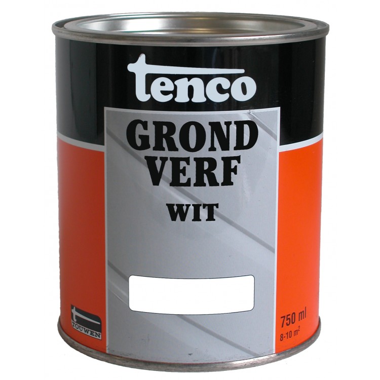 Afbeelding Tenco Grondverf Wit 750 ml door Haxo.nl