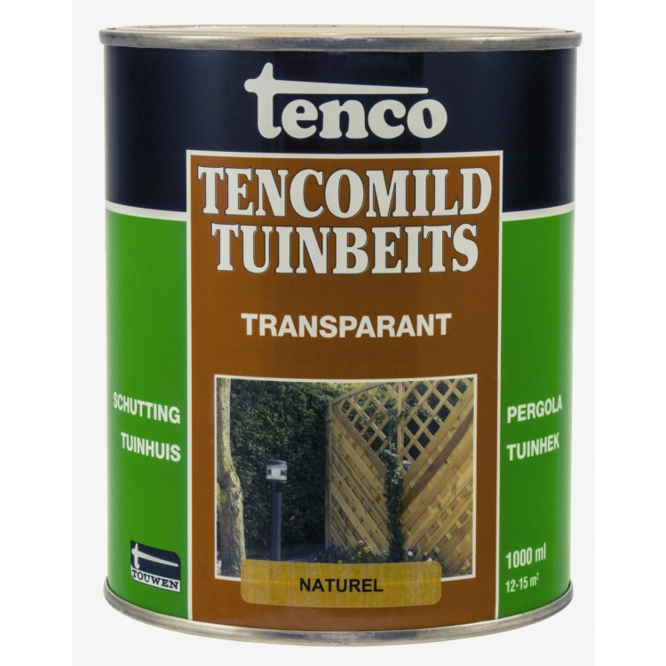 Afbeelding Tenco Tencomild Tuinbeits Transparant Naturel 1 Liter door Haxo.nl