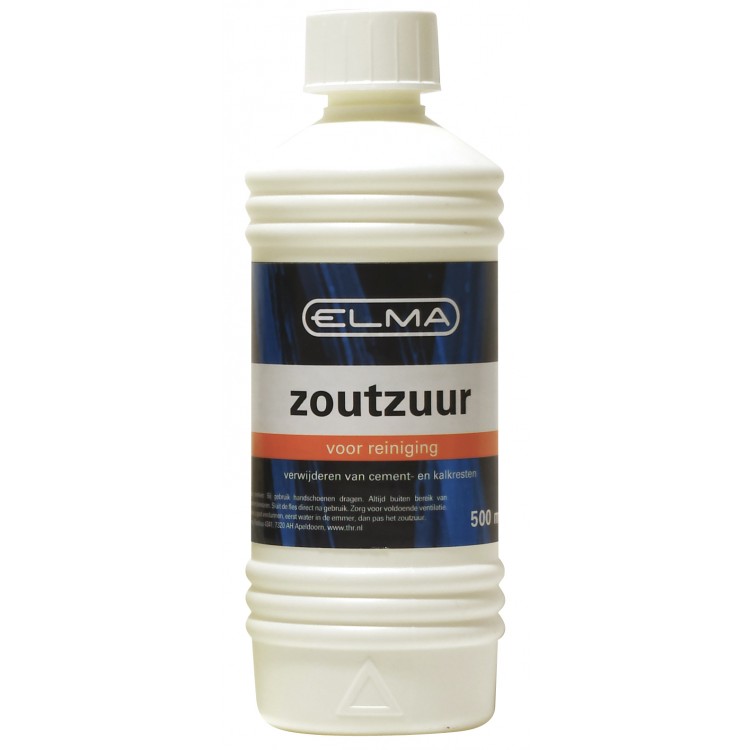 Afbeelding Elma Zoutzuur Oplossing <10% - 500 ml door Haxo.nl