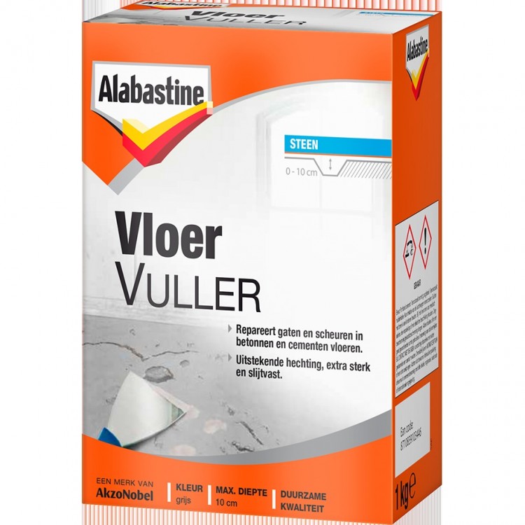 Afbeelding Alabastine Ultra Vloervuller 1 kg door Haxo.nl