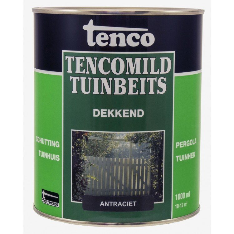 Tenco Tencomild Tuinbeits Dekkend Antraciet 1 Liter