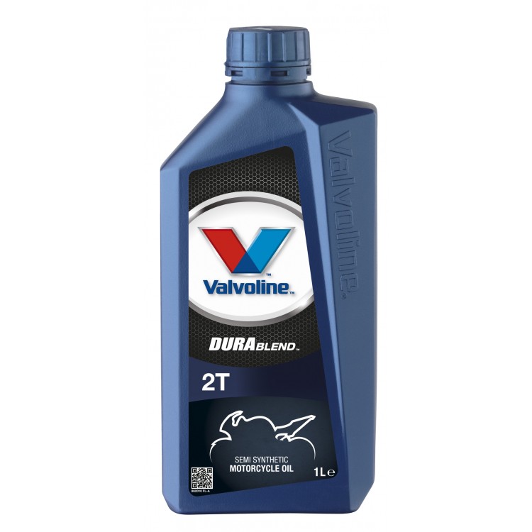 Afbeelding Valvoline Motorolie Durablend 2T 1 Liter door Haxo.nl