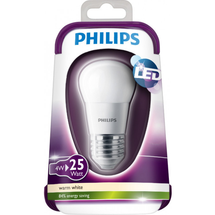 Afbeelding Philips LED Kogellamp 4W E27 25W door Haxo.nl