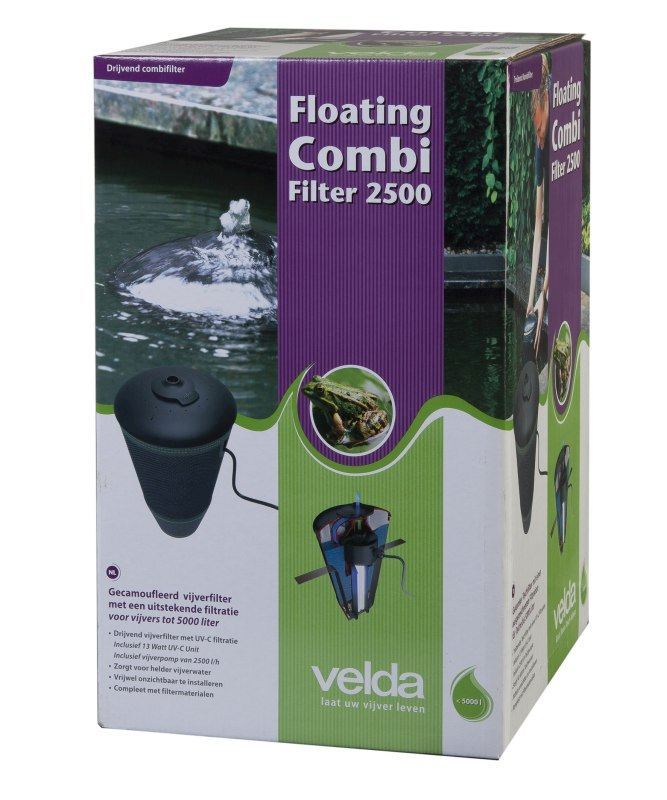 Afbeelding Velda Floating Combi Filter 2500 door Haxo.nl