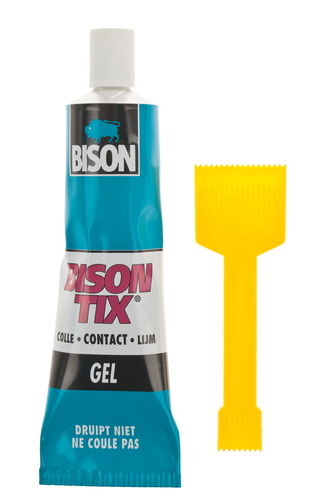 Afbeelding Bison Contactlijm Tube Bison Tix 50 ml - 24 Stuks door Haxo.nl