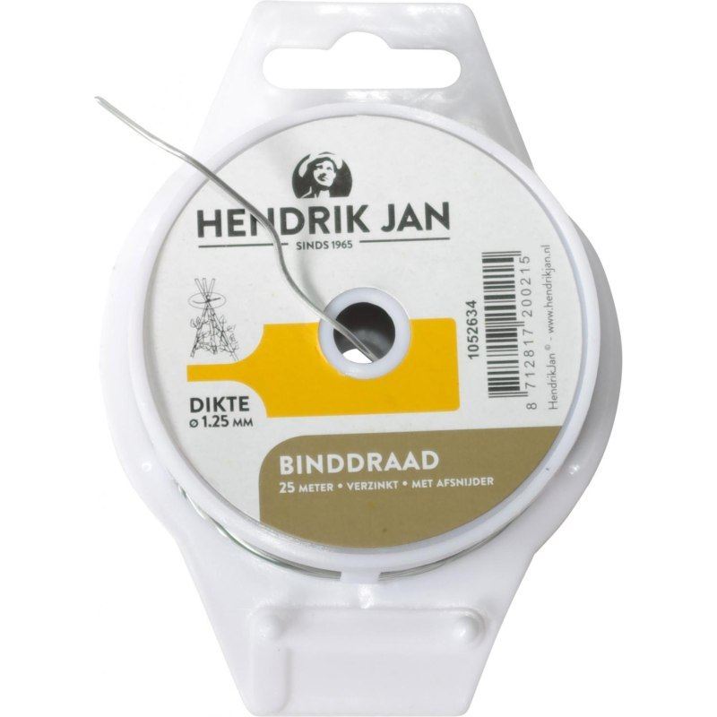 Hendrik Jan Binddraad Verzinkt 1.25 mm - 25 Meter