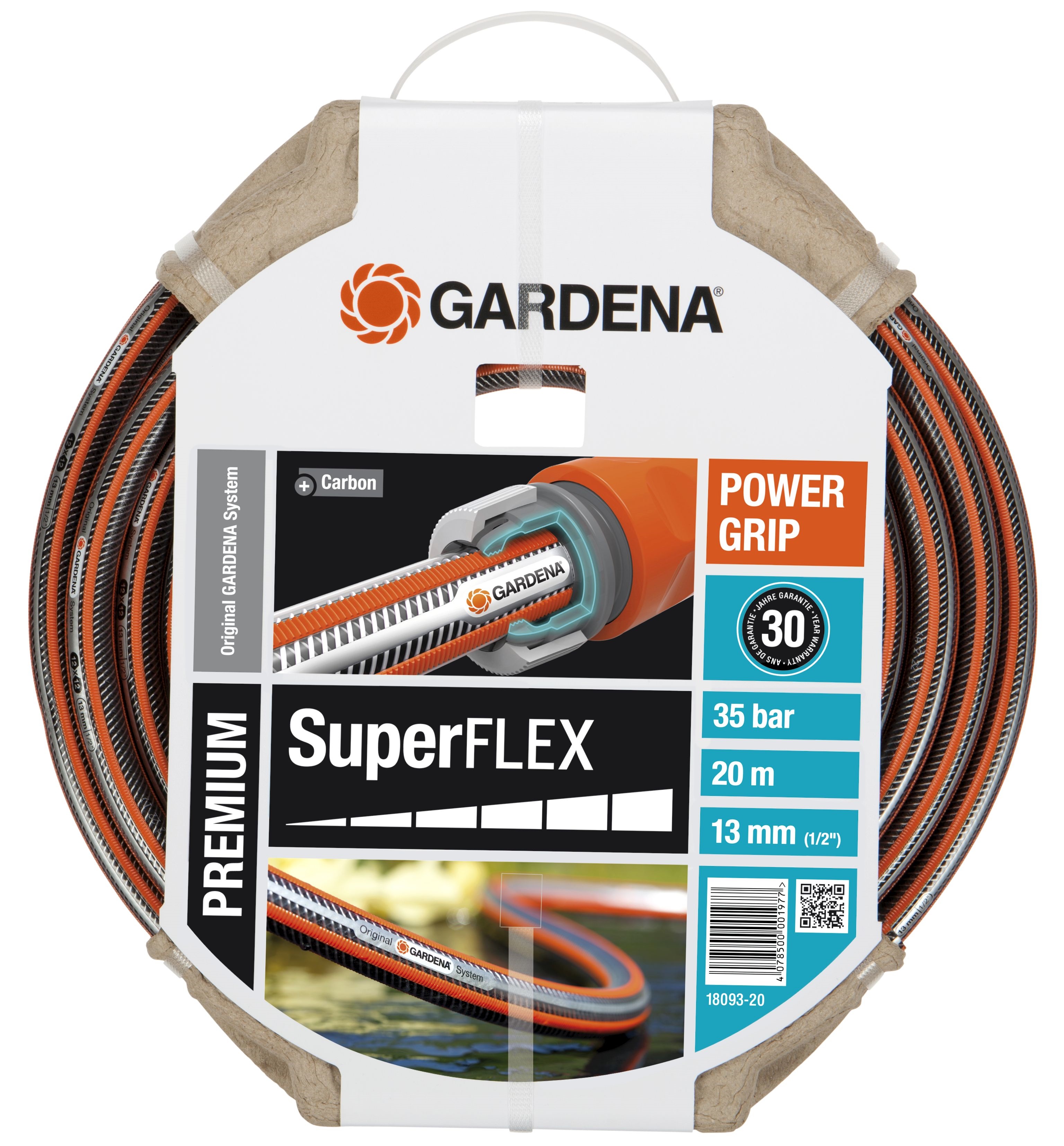 Afbeelding Gardena Tuinslang Premium SuperFlex Ø 13 mm 20 Meter door Haxo.nl