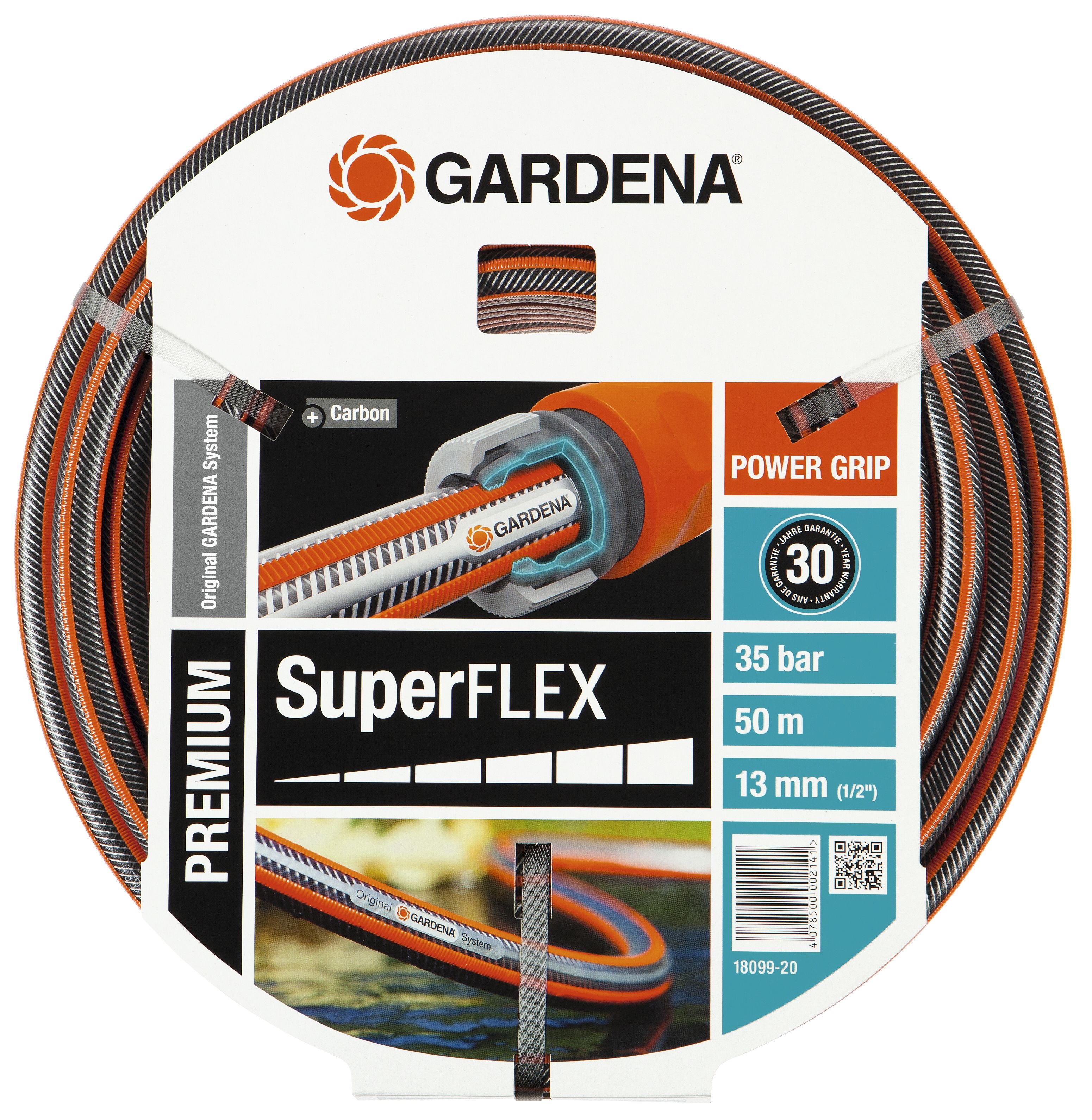 Afbeelding Gardena Tuinslang Premium SuperFlex Ø 13 mm 50 Meter door Haxo.nl