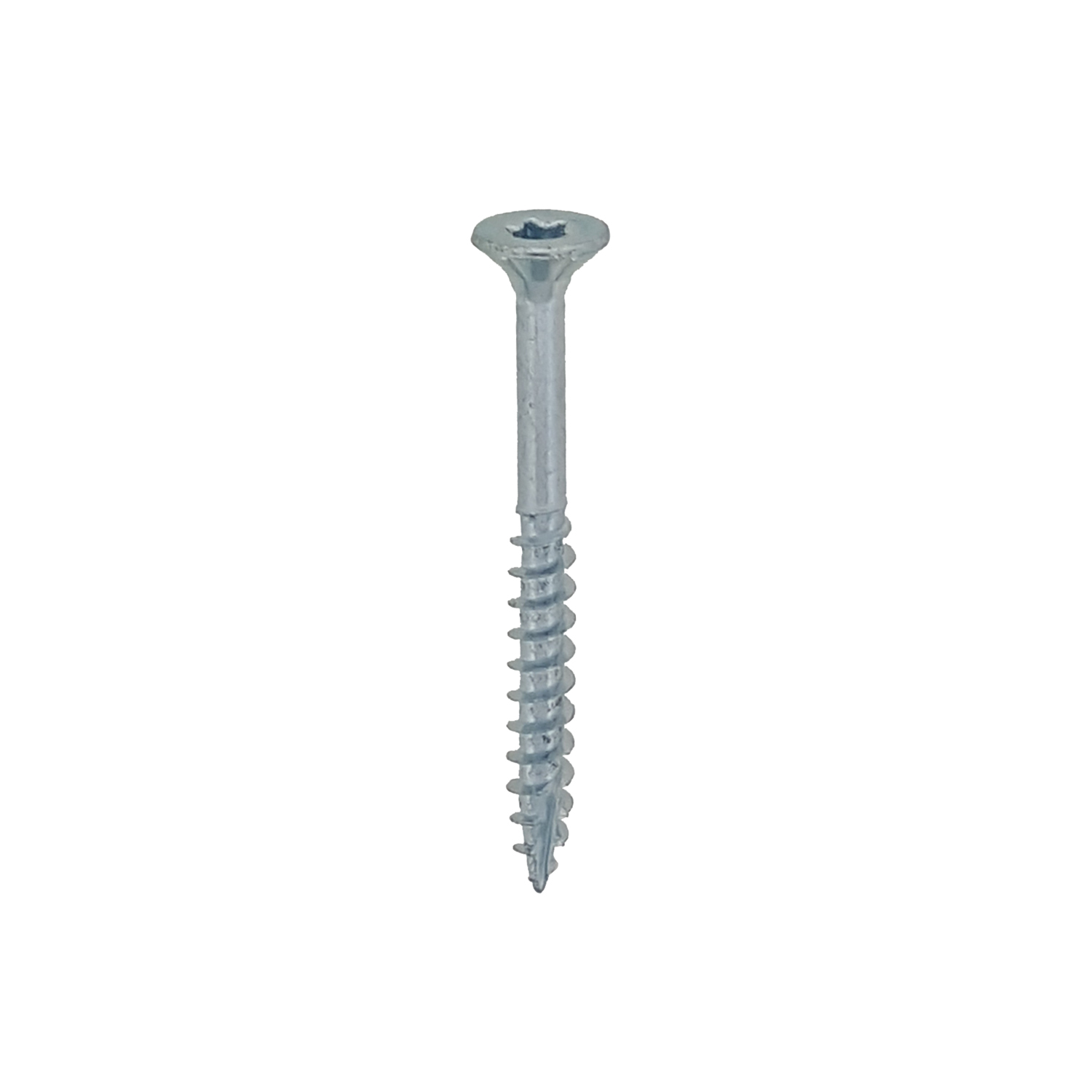 Afbeelding Wovar Spaanplaatschroeven Torx Verzinkt 6.0 x 60 mm - 200 Stuks door Haxo.nl