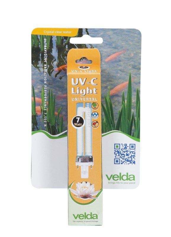 Afbeelding Velda UV-C PL Lamp 7 Watt door Haxo.nl