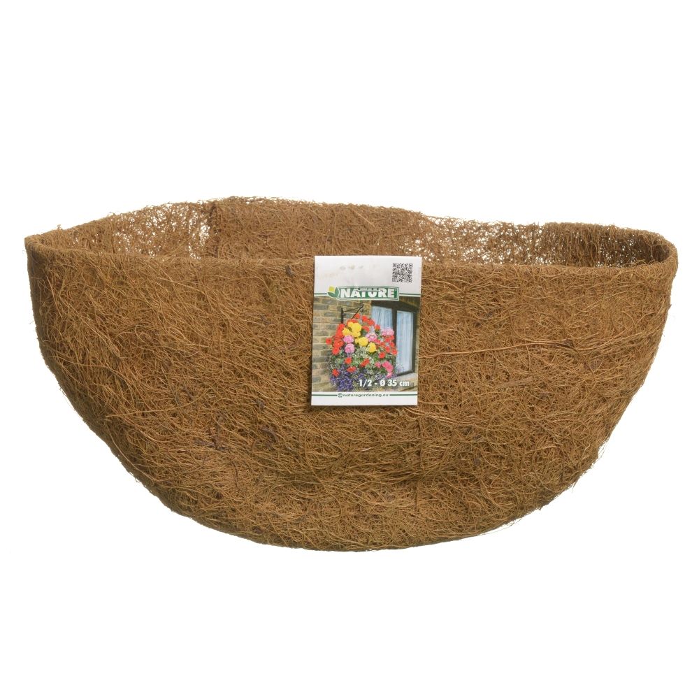 Afbeelding Nature Kokosinlegvel Hanging Basket ½Ø35cm door Haxo.nl