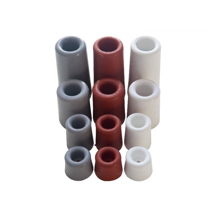 Deurbuffer Rubber Grijs 25 x 30 mm